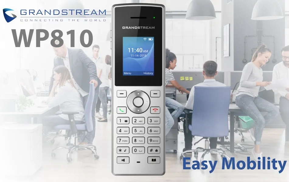 مشخصات فنی تجربه‌ای متفاوت با تلفن بی‌سیم تحت شبکه گرنداستریم WP810