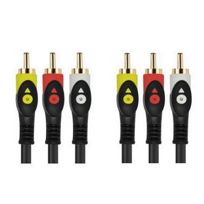 کابل تبدیل 3 به 3 RCA تسکو مدل TC 13 طول 1.5 متر