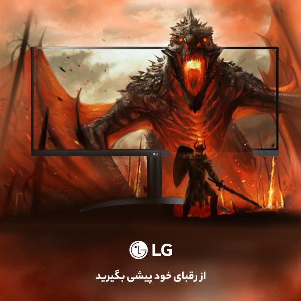 مانیتور مخصوص بازی ال جی مدل 34WP550-B سایز 34 اینچ