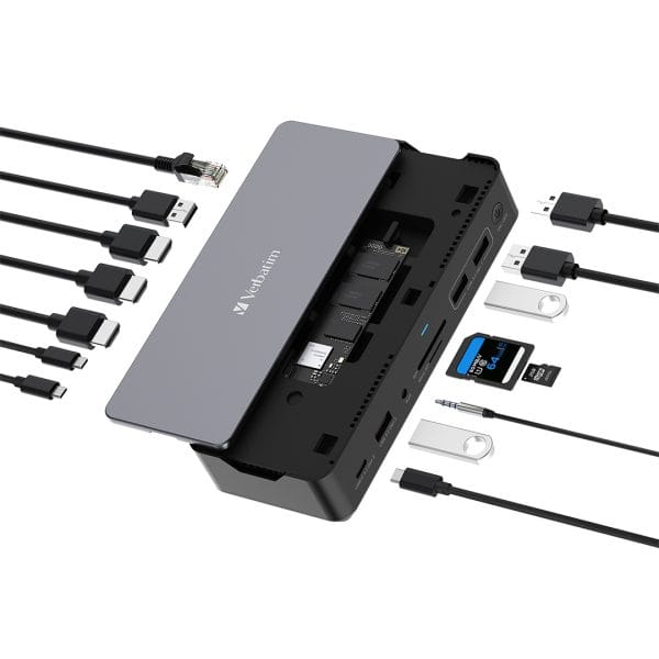 داک استیشن ورباتیم مدل CDS-15 همراه با SSD - تصویر 2