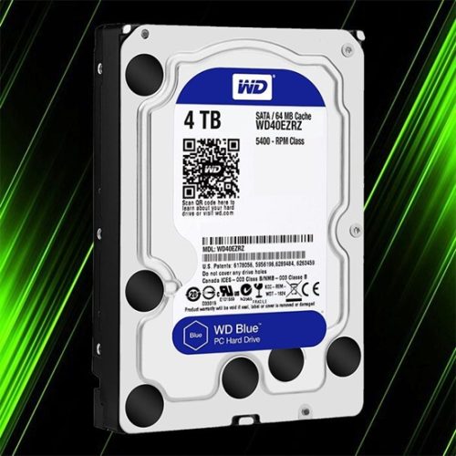 هارددیسک اینترنال وسترن دیجیتال مدل Blue WD40EZRZ ظرفیت 4 ترابایت