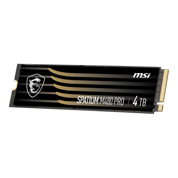 اس اس دی اینترنال ام اس آی مدل SPATIUM M480 PRO PCIe 4.0 NVMe M.2 ظرفیت 4 ترابایت - تصویر 2
