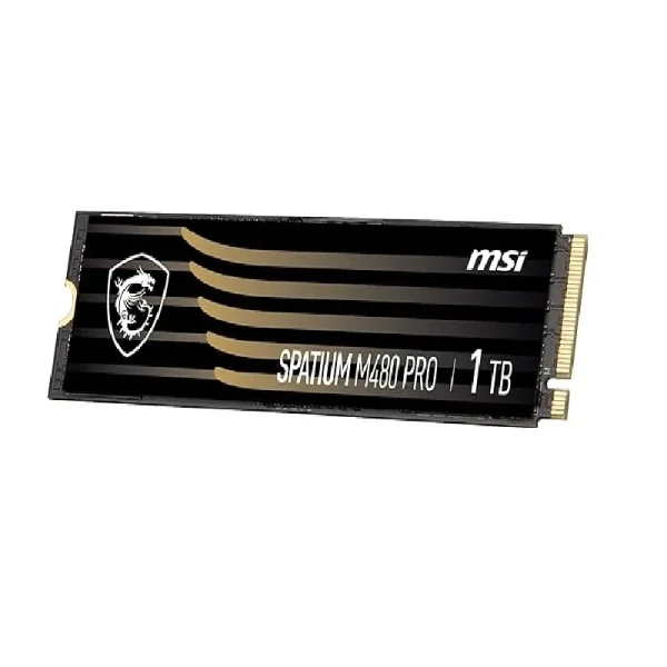 اس اس دی اینترنال ام اس آی مدل SPATIUM M480 PRO PCIe 4.0 NVMe M.2 ظرفیت یک ترابایت - تصویر 2