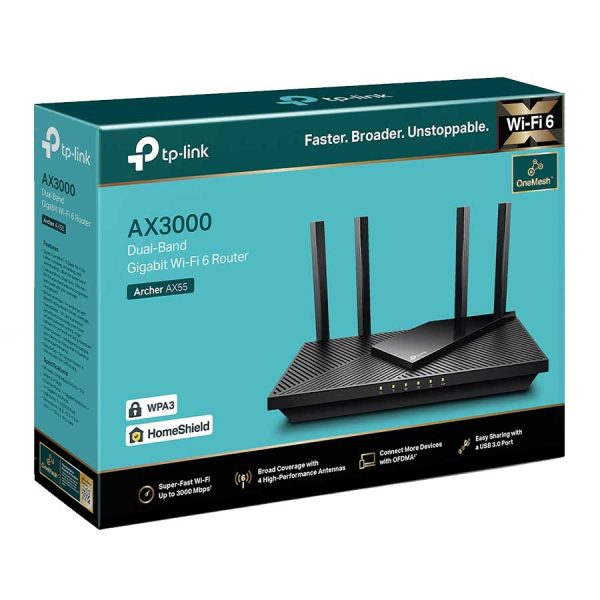 روتر تی پی-لینک مدل Archer AX55 - تصویر 2