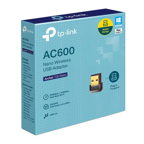 کارت شبکه USB وایرلس و دوبانده تی‌پی-لینک مدل Archer T2U - تصویر 3