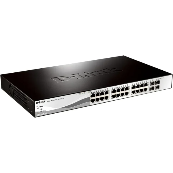 سوییچ 28 پورت گیگابیت و POE دی-لینک مدل DGS-1210-28P - تصویر 3