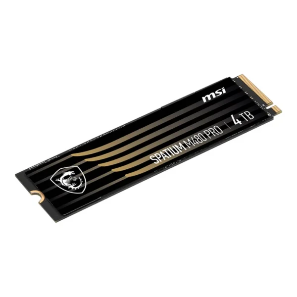 اس اس دی اینترنال ام اس آی مدل SPATIUM M480 PRO PCIe 4.0 NVMe M.2 ظرفیت 4 ترابایت - تصویر 3