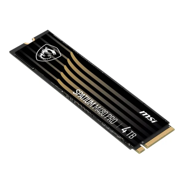 اس اس دی اینترنال ام اس آی مدل SPATIUM M480 PRO PCIe 4.0 NVMe M.2 ظرفیت 4 ترابایت - تصویر 4