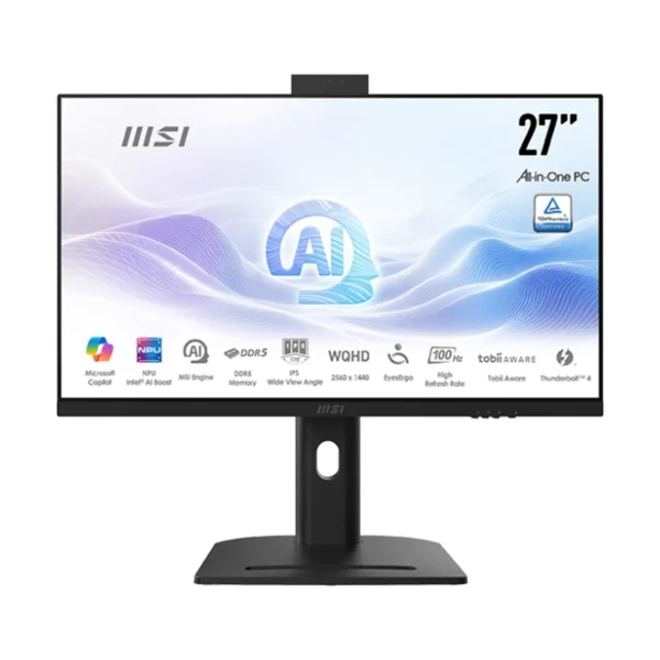 کامپیوتر همه کاره 27 اینچ ام اس آی مدل Modern AM273QP AI 1UM- Ultra 5 125H-16GB DDR5 - تصویر 7